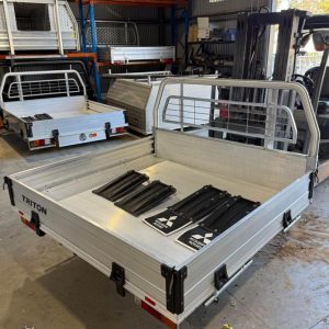 Triton Dual Cab Aluminium Tray | 1650 x 1800mm