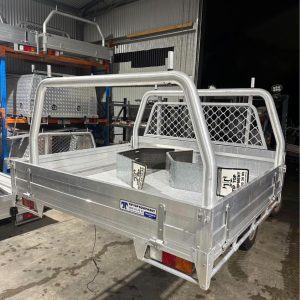 TipTop Dual Cab Aluminium Tray | 1700 x 1800mm Universal Fit