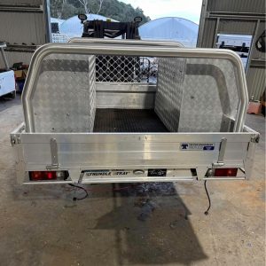 TipTop Dual Cab Aluminium Tray Package with Ladder Rack, Trundle Tray & Toolboxes