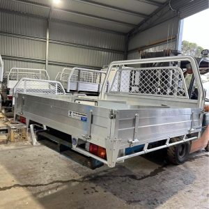 TipTop Dual Cab Aluminium Tray | 1700 x 1800mm