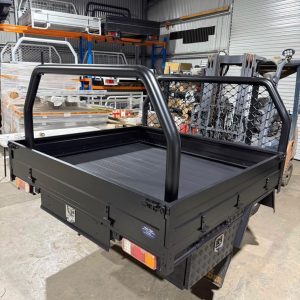 TipTop Dual Cab Aluminium Tray
