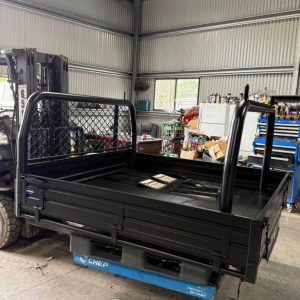 Bocar Dual Cab Tray with Ladder Rack & Trundle