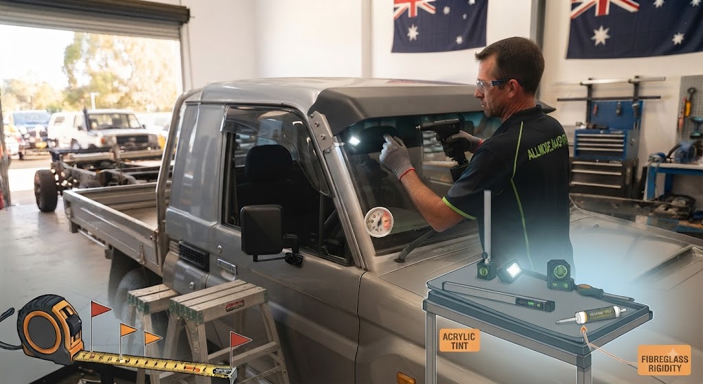 acrylic vs fibreglass sunvisor