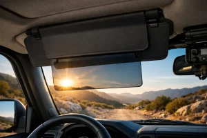 Custom Sunvisor Glare Reduction for 4x4s