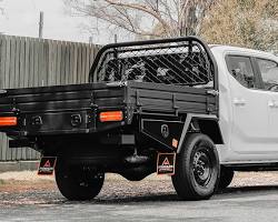dual cab flat tray kit