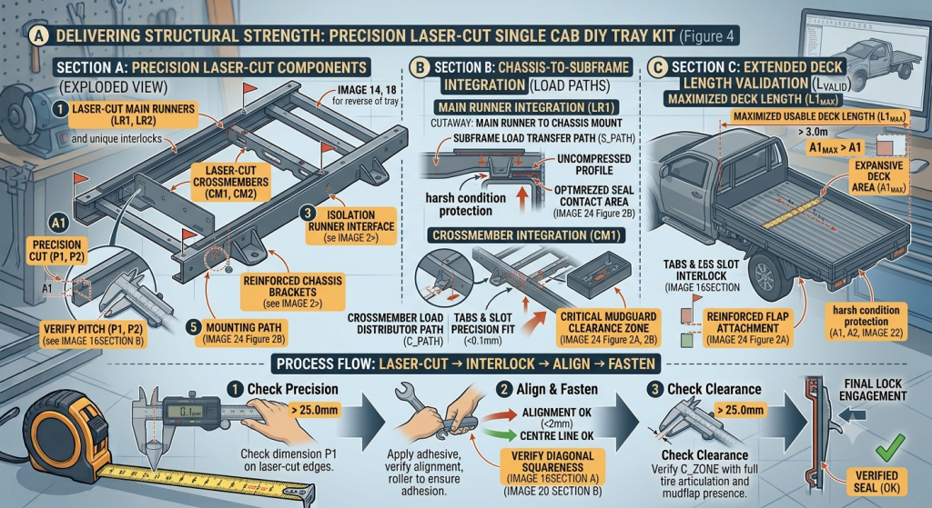 single cab diy tray kit