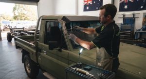 ute cab sunshade visor restoration