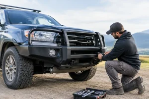 Toyota Hilux N80 bull bar Safely