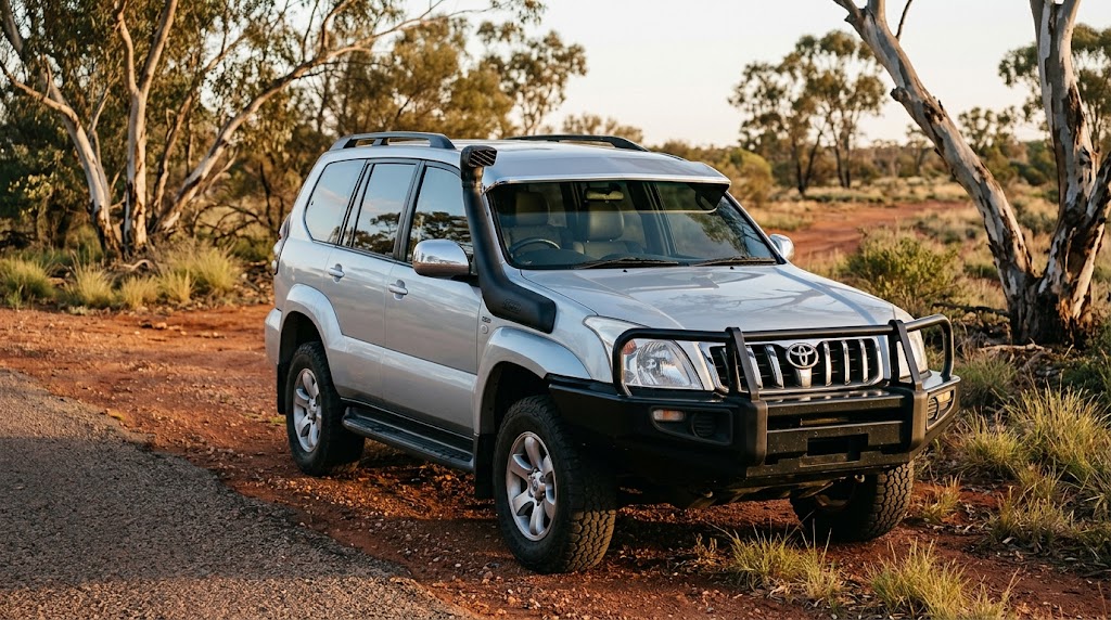 prado 120 sun visor