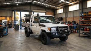 LandCruiser 70 Series sun visor